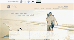 Desktop Screenshot of mybrainandspine.com